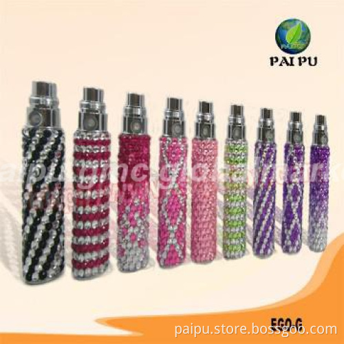 2013 best e-pipe sexy diamond battery for ladies